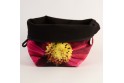 Vide poche + zip collection fleurs - Cosmo fuschia